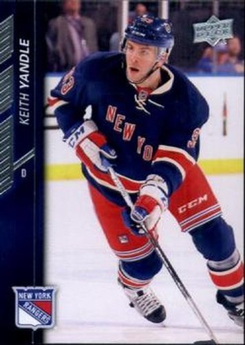 #124 Keith Yandle - New York Rangers - 2015-16 Upper Deck Hockey
