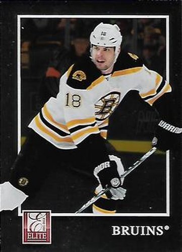 #125 Nathan Horton - Boston Bruins - 2011-12 Panini Elite Hockey