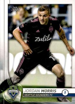 #125 Jordan Morris - Seattle Sounders FC - 2020 Topps MLS Soccer