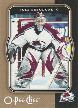 #125 Jose Theodore - Colorado Avalanche - 2007-08 O-Pee-Chee Hockey