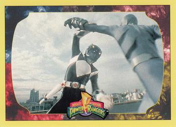 #125 Power Block - 1994 Collect-A-Card Power Rangers