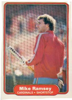 #125 Mike Ramsey - St. Louis Cardinals - 1982 Fleer Baseball