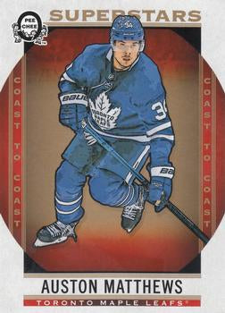 #125 Auston Matthews - Toronto Maple Leafs - 2018-19 O-Pee-Chee Coast to Coast Hockey