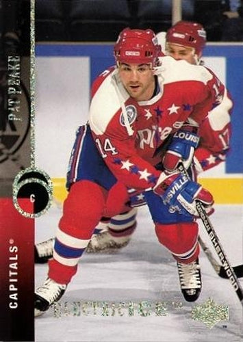 #125 Pat Peake - Washington Capitals - 1994-95 Upper Deck Hockey - Electric Ice