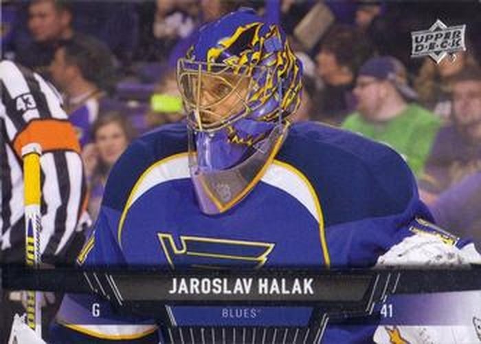 #125 Jaroslav Halak - St. Louis Blues - 2013-14 Upper Deck Hockey