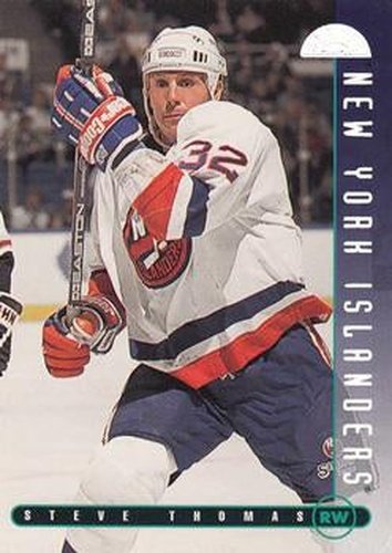 #125 Steve Thomas - New York Islanders - 1995-96 Leaf Hockey