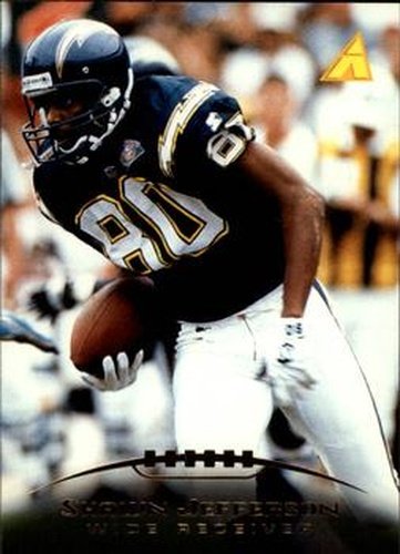 #125 Shawn Jefferson - San Diego Chargers - 1995 Pinnacle Football