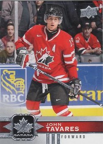 #125 John Tavares - Canada - 2017-18 Upper Deck Canadian Tire Team Canada Hockey