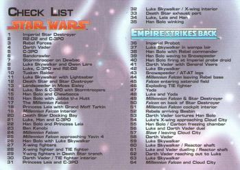 #125 Checklist - 1997 Merlin Star Wars Special Edition