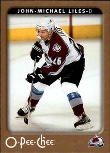 #125 John-Michael Liles - Colorado Avalanche - 2006-07 O-Pee-Chee Hockey