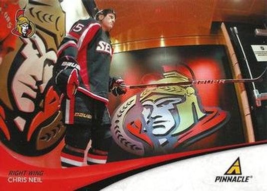 #125 Chris Neil - Ottawa Senators - 2011-12 Panini Pinnacle Hockey