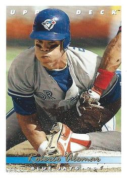 #125 Roberto Alomar - Toronto Blue Jays - 1993 Upper Deck Baseball