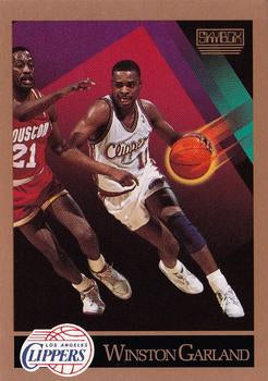 #125 Winston Garland - Los Angeles Clippers - 1990-91 SkyBox Basketball