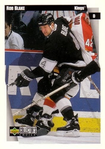 #125 Rob Blake - Los Angeles Kings - 1997-98 Collector's Choice Hockey