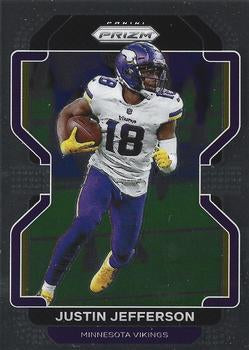 #125 Justin Jefferson - Minnesota Vikings - 2021 Panini Prizm Football