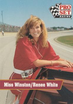 #125 Miss Winston/Renee White - Miss Winston - 1991 Pro Set Racing