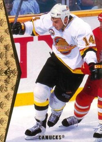 #125 Geoff Courtnall - Vancouver Canucks - 1994-95 SP Hockey