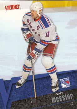 #125 Mark Messier - New York Rangers - 2003-04 Upper Deck Victory Hockey