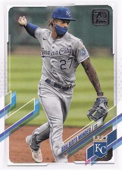 #125 Adalberto Mondesi - Kansas City Royals - 2021 Topps Baseball