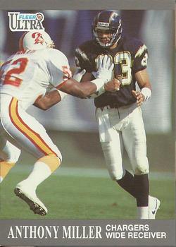 #125 Anthony Miller - San Diego Chargers - 1991 Ultra Football