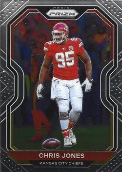 #125 Chris Jones - Kansas City Chiefs - 2020 Panini Prizm Football