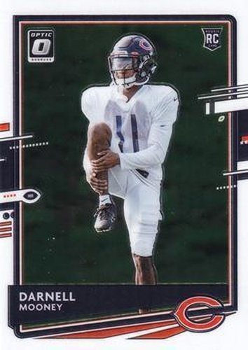 #125 Darnell Mooney - Chicago Bears - 2020 Donruss Optic Football