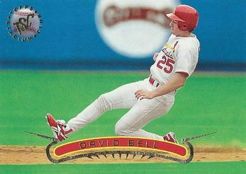 #125 David Bell - St. Louis Cardinals - 1996 Stadium Club Baseball