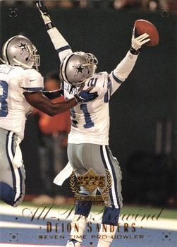 #125 Deion Sanders - Dallas Cowboys - 1999 Upper Deck Century Legends Football
