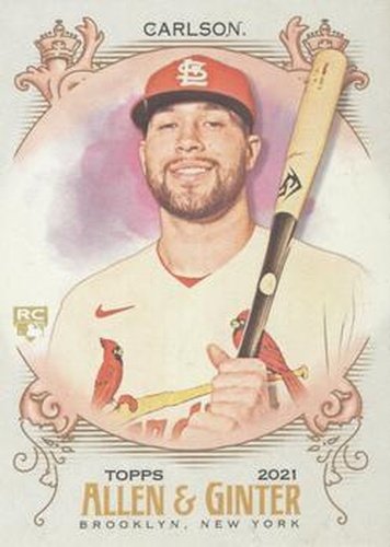 #125 Dylan Carlson - St. Louis Cardinals - 2021 Topps Allen & Ginter Baseball