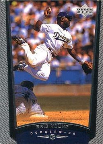 #125 Eric Young - Los Angeles Dodgers - 1999 Upper Deck Baseball