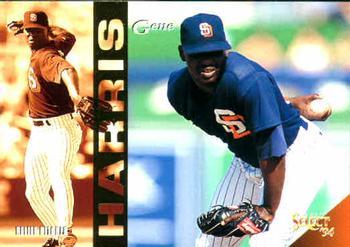 #125 Gene Harris - San Diego Padres - 1994 Select Baseball