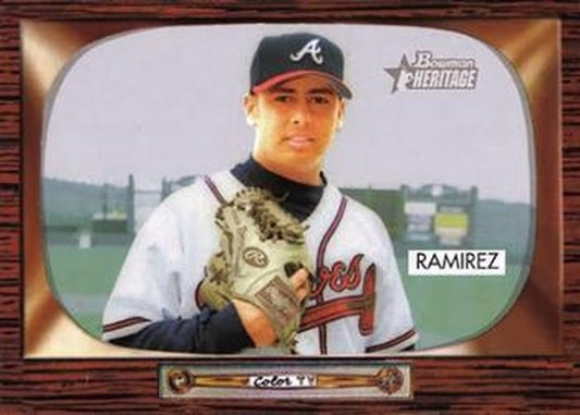 #125 Horacio Ramirez - Atlanta Braves - 2004 Bowman Heritage Baseball