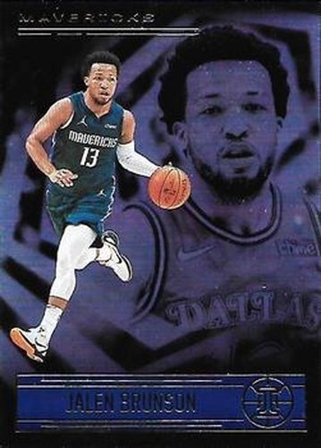 #125 Jalen Brunson - Dallas Mavericks - 2020-21 Panini Illusions Basketball