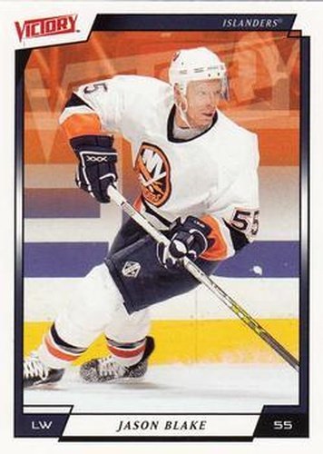 #125 Jason Blake - New York Islanders - 2006-07 Upper Deck Victory Hockey