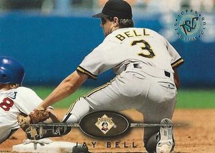 #125 Jay Bell - Pittsburgh Pirates - 1995 Stadium Club Baseball