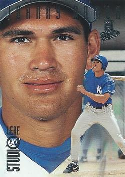 #125 Johnny Damon - Kansas City Royals - 1996 Studio Baseball