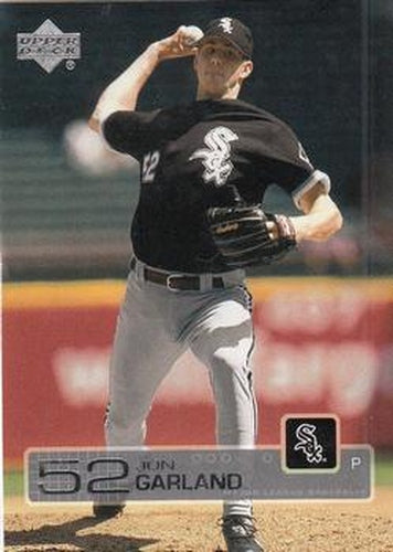 #125 Jon Garland - Chicago White Sox - 2003 Upper Deck Baseball