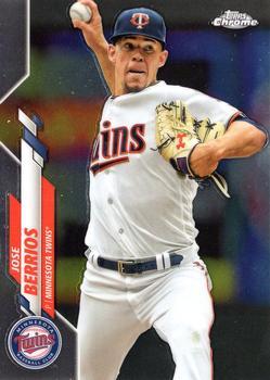 #125 Jose Berrios - Minnesota Twins - 2020 Topps Chrome Baseball