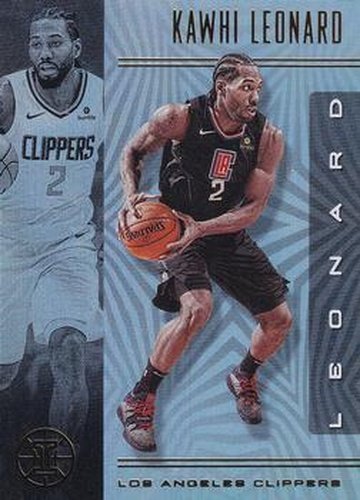 #125 Kawhi Leonard - Los Angeles Clippers - 2019-20 Panini Illusions Basketball