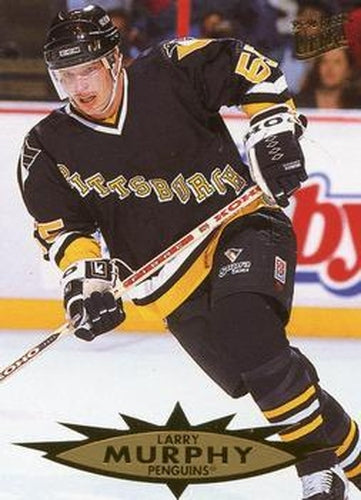 #125 Larry Murphy - Pittsburgh Penguins - 1995-96 Ultra Hockey