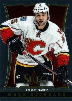 #125 Mark Giordano - Calgary Flames - 2013-14 Panini Select Hockey