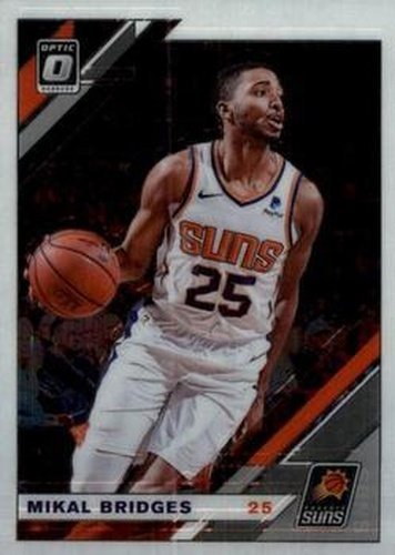 #125 Mikal Bridges - Phoenix Suns - 2019-20 Donruss Optic Basketball