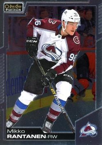 #125 Mikko Rantanen - Colorado Avalanche - 2020-21 O-Pee-Chee Platinum Hockey