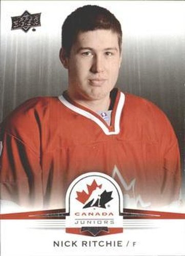 #125 Nick Ritchie - Canada - 2014-15 Upper Deck Team Canada Juniors Hockey