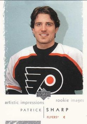 #125 Patrick Sharp - Philadelphia Flyers - 2002-03 UD Artistic Impressions Hockey