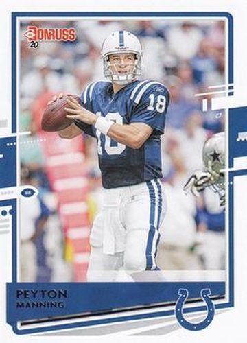 #125 Peyton Manning - Indianapolis Colts - 2020 Donruss Football