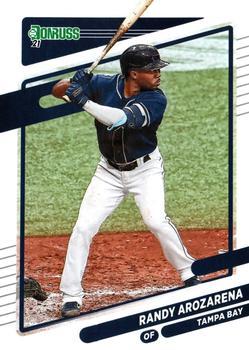 #125 Randy Arozarena - Tampa Bay Rays - 2021 Donruss Baseball