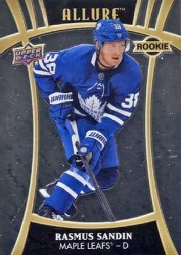 #125 Rasmus Sandin - Toronto Maple Leafs - 2019-20 Upper Deck Allure Hockey