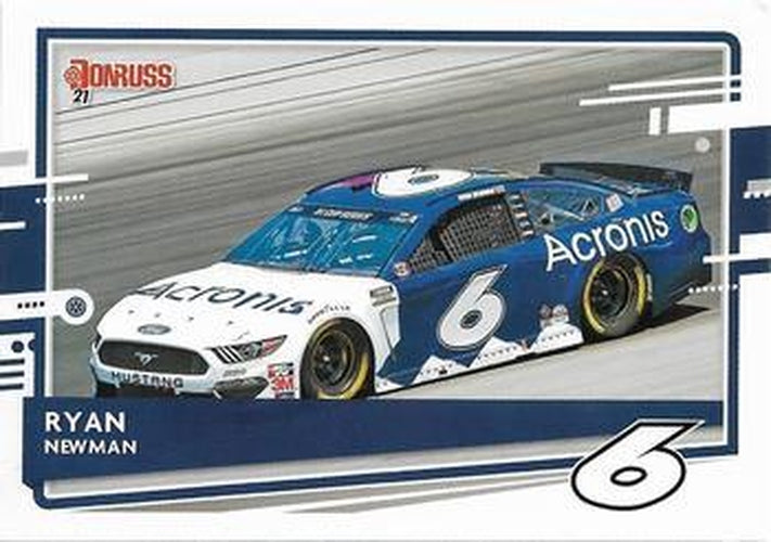 #125 Ryan Newman - Roush Fenway Racing - 2021 Donruss Racing