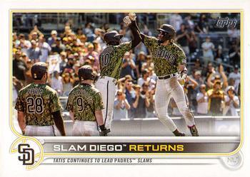 #125 Slam Diego Returns - San Diego Padres - 2022 Topps Baseball
